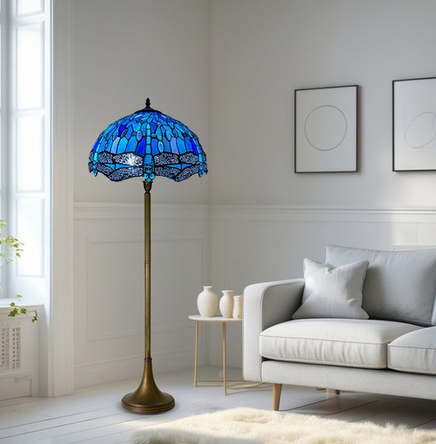 Tiffany style floor lamp - lamp, 16
