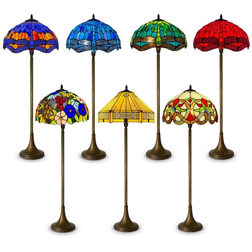 Tiffany floor lamp - lamp, 16