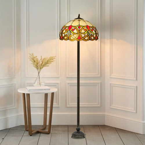 Large multicolor tiffany style - multicolor,