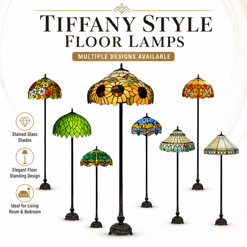 Tiffany style floor lamp - tiffany,