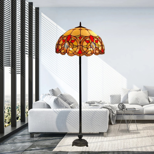 Tiffany style stained - 16",