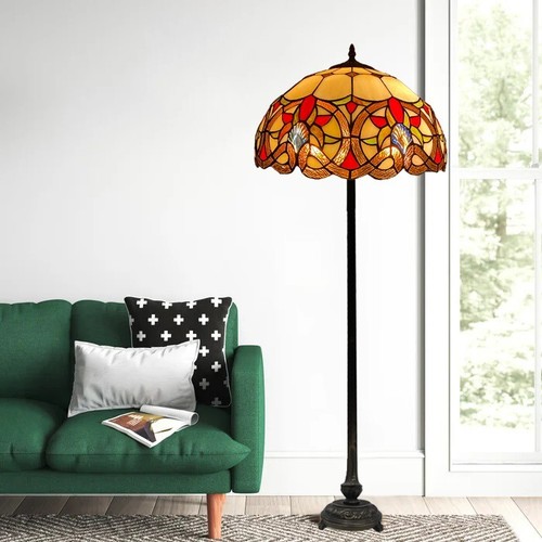 Tiffany style floor lamp - 16",