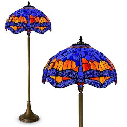 Floor lamp tiffany style - floor,