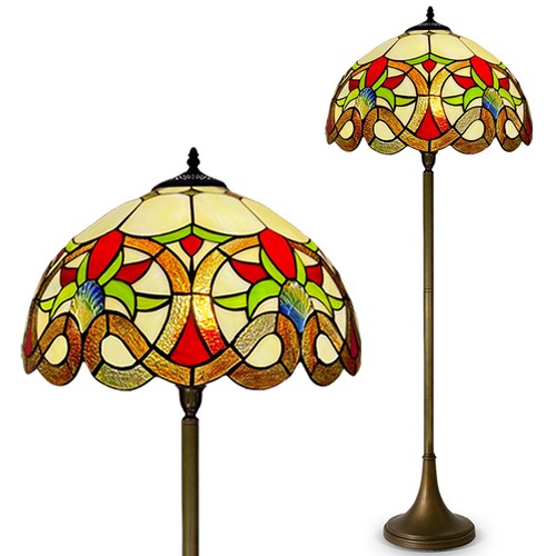 Tiffany floor lamp inch - lamp-16,