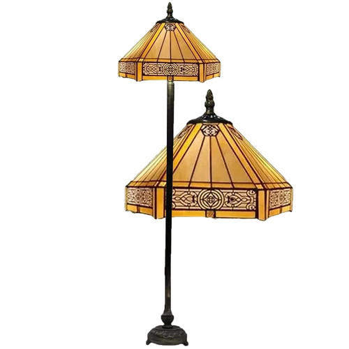 Tiffany floor lamp uplighter - tiffany,