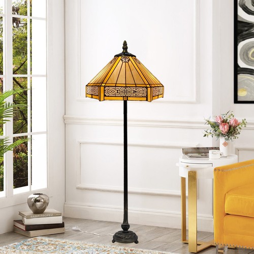 Vintage tiffany floor lamp - vintage,