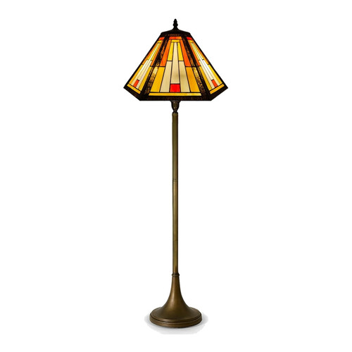 Tiffany floor lamp amber - floor,