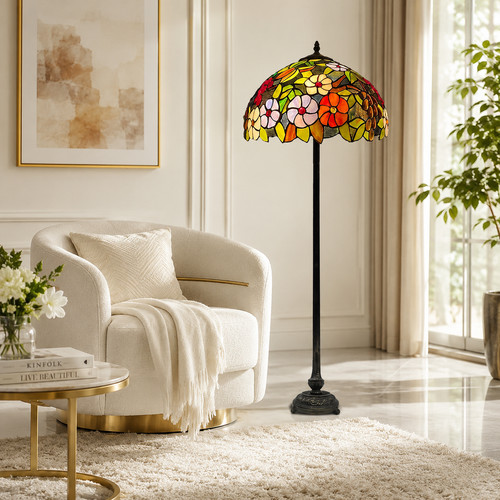 Tiffany floor lamp inch - tiffany,