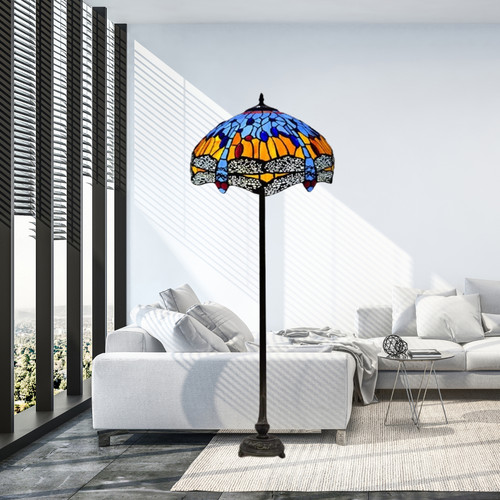 Tiffany style floor lamp - tiffany,