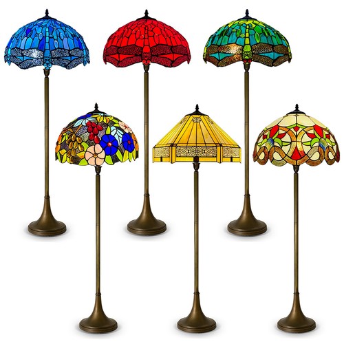 Tiffany style floor lamp - tiffany,
