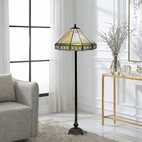 Tiffany floor lamps stained - tiffany,