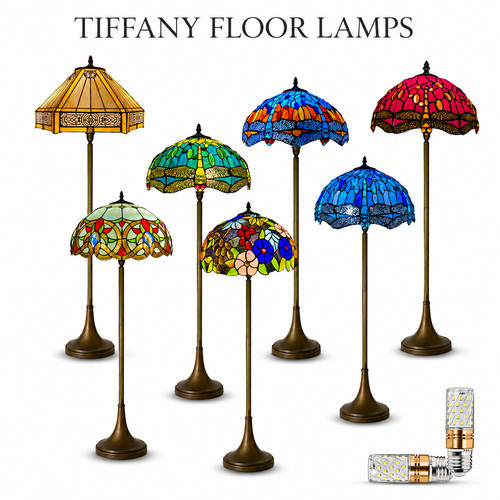 Tiffany style floor - tiffany,