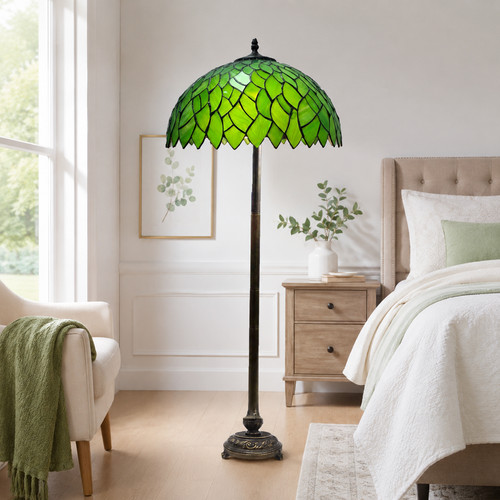 Beautiful tiffany style green - beautiful,