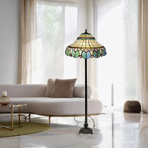Tiffany style floor lamp - floor,