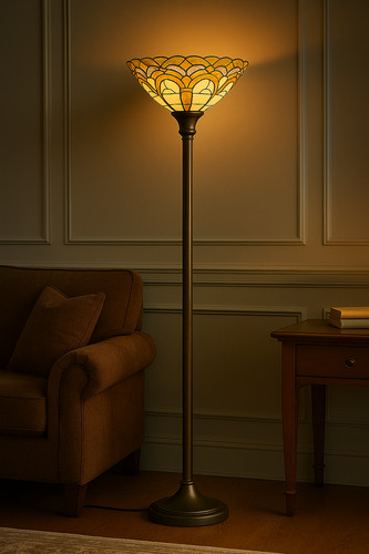 Art deco tiffany stained glass - tiffany,